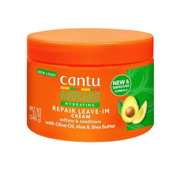 Cantu Avocado Hydrating Leave-in Conditioner Reapair Cream 340g - Imagen 1